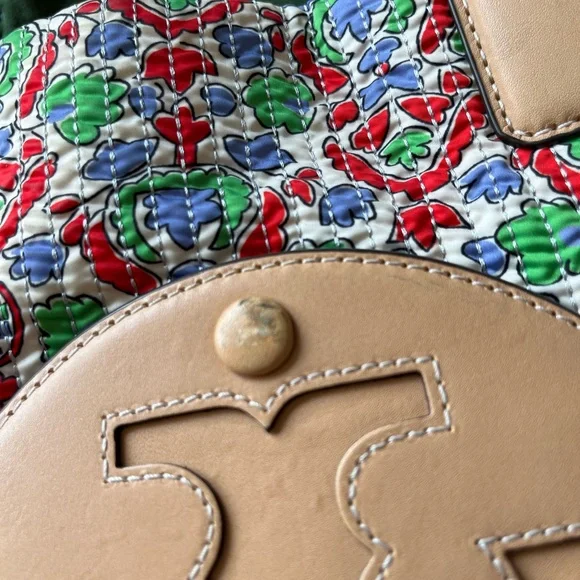 Tory Burch Tan Tote Bag with Structured Design - Picture 8 of 8